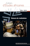Cahiers d'études africaines 251/252